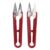 Generic U Shaped Scissors 12pcs Professional Stainless Steel Threading Scissors for Needlework and Crafts (L 1551)