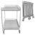 Generic Utility Commercial Cart 2-Shelf Foldable Hand Truck 660lbs