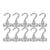 Generisch Magnetic Stainless Steel Hooks