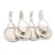 Genérico Magnetic Hooks, 360 Degrees Rotatable Punch Free Wall Hanging(G20 Pull (0-20kg),5pcs)