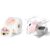 Genuine 2” Gradient Circle Thermal Labels 750 Labels & Label Holder for Roll & Fanfold Labels