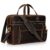 Genuine Crazy Horse Leather Briefcase for 15.6-Inch Laptop