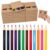 GENZYRE 30 Boxes Mini Colored Pencils Bulk 12 Pack/Box Pre-sharpened Mixed Coloring Set for DIY Craft & Painting