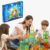 Geomag Magnetic Tiles Gems 100 – Magnetic Buildings 100 Pieces 3D Panels – Educational Blocks Magnets Set Toys for Kids Creativity Montessori for 3+ Years