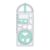 Geometric Drawing Ruler Thickened Plastic Template Office School