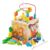 GerlWorld Wooden Activity Cube, 9-in-1 Montessori Toddler Toy for Ages 1+