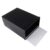 GETAJGHSD 6pcs Stackable Shoe Storage Box Plastic Organizer with Door for Storage Cabinet under Clothing Rack Use Thickened Black Sturdy Shoe Container
