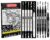 GETFOO Black & White Acrylic Paint Pens, Dual Tip, 0.7mm Fine Nibs 10 Pack