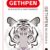 GETHPEN 6Pcs Black Acrylic Ink Pens Set,Gel Pen & Dual-Tip Acrylic Markers