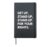 Get up, stand up, Stand up for your rights song quotes Hardcover Journal, Black
