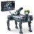 GEVINST Robot Robotic Dog Building Set for Boys Ages 8-12, 1609 Pieces STEM Animal Toys Model Building Kit, Gift for Adults Kids Teens Ages 8-14 (Static)