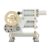 GFJYKDL Power Rocker Engine Model Teaching and Display Miniature Internal Combustion Engine Ornament All Metal Construction Compact Desk Decor