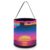GFLFMXZW Retro Synthwave Sunset Halloween Themed Treat Bag with Handles