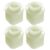 GGTE 1017262 Faucet Handle Stem Driver for Kohler Shower Handle Parts, Devonshire Rite-Temp Stem Extension (4 Pcs)