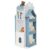 GGTYTAS 360° Rotating Bookshelf for Kids Floor Standing Display Rack (Blue)