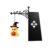 Ghost Bookshelf Lantern – Library Mini Bookshelf Lamp，#D
