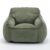 Giant Bean Bag Chair for Adults, Corduroy Large Bean Bag Chairs for Teens with Armrests, Comfy Adult BeanBag Chair Sofa Couch with Filler Included for Bedroom Living Room (Green)