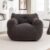 Giant Bean Bag Chair for Adults with Armrest & Back Support, Dark Gray