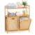 Giantex Double Tilt Out Laundry Hamper w/2-Tier Storage Shelf