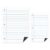 Giant Magnetic Lined Paper Whiteboard, Magnetic Notebook Lined Paper for Classroom Whiteboard Reusable Chart Dry Erase Papers for Teacher 22″ X 28″/16″ X 24″ for Teaching, Writing Practice