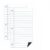 Giant Magnetic Lined Paper Whiteboard, Magnetic Notebook Lined Paper for Classroom Whiteboard Reusable Chart Dry Erase Papers for Teacher 22″ X 28″/16″ X 24″ for Teaching, Writing Practice