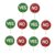 GiaoRosi 10 Pieces Classroom Teaching Sign Set Double Sided Response Paddle Classroom Hand Sign Visual Aid With Handle Design suitable for class polls learning stations, Yes/No Paddle