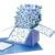 Giiffu 3D Forget Me Not Pop Up Flower Card, Watercolor Floral Greeting Card