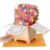 Giiffu 3D Pop Up Flower Box Card, Butterflies Bouquet Floral Greeting Cards