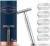 Gillette Double Edge Razor, Silver, 5 Pieces
