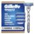 Gillette Mach3 Turbo Razors for Men, 1 Handle, 4 Blade Refills