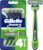 Gillette Sensor3 Sensitive Men’s Disposable Razor, 4 Razors (Pack of 12)