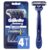 Gillette Sensor3 Smooth Shave Disposable Razor, 4 Count (Pack of 12)