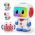 GILOBABY Programmable RC Robot Toy for Kids, Rechargeable STEM Astronaut w/LED Face, Playback Mode, Dancing, Remote Jetpack, Gift for 4 5 6 7 8 Year Old Boys Girls (Blue-r)