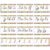 Gilprop 12 Pcs Cursive Alphabet Line Cursive Bulletin Board Set Classroom Alphabet for Wall Number and ABC Wall Decor for Preschool English Poster Kindergarten Primary School Home(Colorful,Confetti)