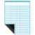 Gilprop 17 x 22 Inch Large Magnetic Dry Erase Incentive Chart Homework Progress Tracking Chart Reward Sticker Charts Teacher School Classroom Attendance Behavior Tracker Chore Responsibility(Blue)