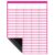 Gilprop 17 x 22 Inch Large Magnetic Dry Erase Incentive Chart Homework Progress Tracking Chart Reward Sticker Charts Teacher School Classroom Attendance Behavior Tracker Chore Responsibility (Pink)