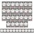Gilprop 37 Pcs Composition Cursive Alphabet Line for Classroom Wall Cursive Alphabet Bulletin Board Set Abc Number Poster Composition Notebook Classroom Decor for Back to School Homeschool Supplies