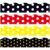 Gilprop 80 Pcs 91.8 ft Cartoon Mouse Classroom Bulletin Board Borders Bulletin Board Trim Self Adhesive Scalloped Borders Decorations Stickers for Office School Blackboard Chalkboard Desk