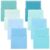 Gilprop 8 Pack Magnetic File Holder Magnetic Wall File Folders Organizer Classroom Storage Refrigerator Magazine Holder for Whiteboard Mail Letters Paper Teacher Office(10x13in,Classic,Blue)
