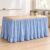 Gingham Classroom Decor, 6 Ft Ruffled Gingham Table Skirt for Teachers