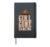Girl Gone Dancing Cowboy Hat Line Dancer Women Line Dance Hardcover Journal, Black