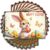 Girls Stickers Durable Cover | Happy Easter with Colorful Eggs and Butterflies. Reading Self Adhesive Sticker for Boss DIY(8X12CM)