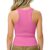 Girls Tank Tops Sleeveless Crewneck Outdoot Sport Solid Fashion Casual Going Out Tops 4-14 Years Hot Pink