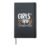 Girls Trip Nashville Bachelorette Nashville Hardcover Journal, Black