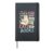 Girl Who Loves Cats And Books Cute Reading Hardcover Journal, Black