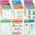 gisgfim 18Pcs Physics Science Posters for Classroom STEM Classroom Bulletin Board Posters Educational Physical Classroom Decorations for Middle High School Curriculum Homeschool Activity 11 x 15.7 In