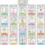 gisgfim 21Pcs Reading Strategies Posters Decor for Classroom Composition Reading Comprehension Bulletin Board Literacy Read Skills English Posters for Elementary Middle High School Library Teacher Supplies