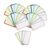 Gitohoni 24 Pieces Dry Erase Labels Magnetic Name Tags Blank Cards Rectangle Stickers Reusable Writable Waterproof for Classroom Organization Office, 40Pcs 3x5cm