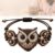 GIUPDJU DIY Beaded Bracelet Making Kit, 3D Animal Bead Craft Kit for Beginners, Creative Jewelry Supplies with Charms and Beads, Adults & Craft Lovers, Full-Color Instruction Sheet(Owl)