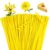 Giwrmu 100 Pcs Pipe Cleaners Chenille Stem, Yellow Pipe Cleaners Craft